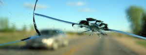 windshield chipped